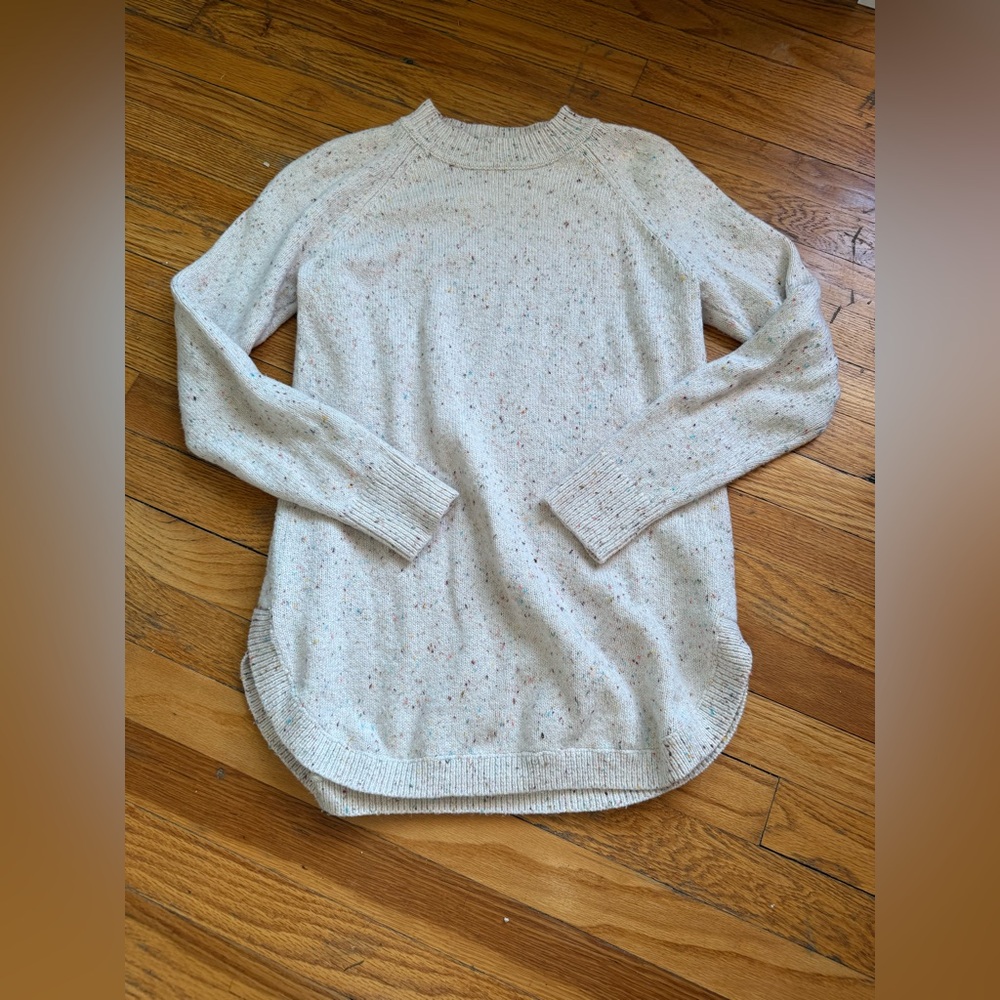 Speckled Cream Sweater LOFT